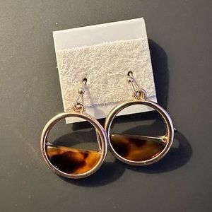 Brown & Gold Earrings